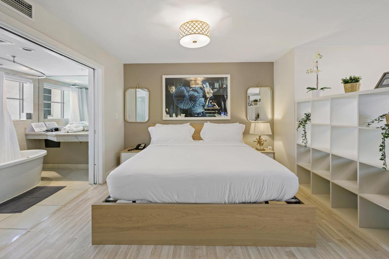 מיאמי ביץ' Ocean Drive Apartments With Rooftop Pool, South Beach, Miami מראה חיצוני תמונה