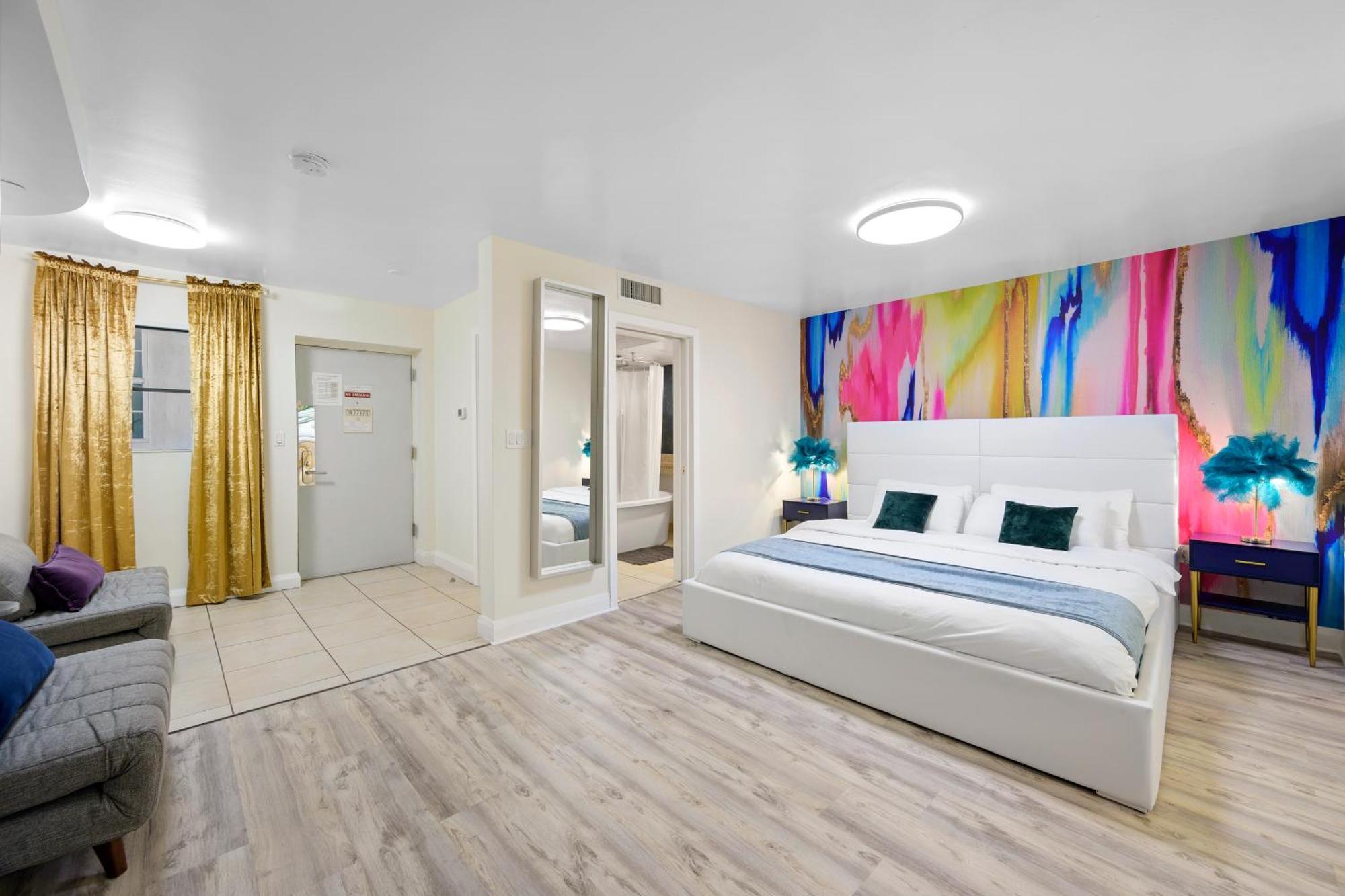 מיאמי ביץ' Ocean Drive Apartments With Rooftop Pool, South Beach, Miami מראה חיצוני תמונה